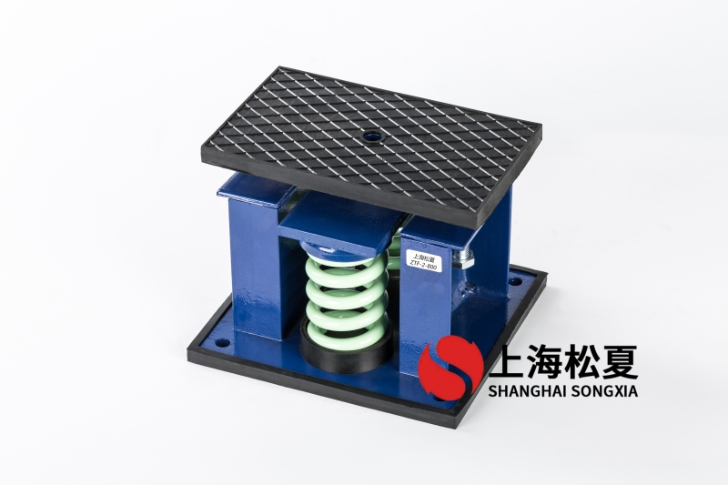 30kw發(fā)電機組安裝ZTF-2-1600彈簧減振器